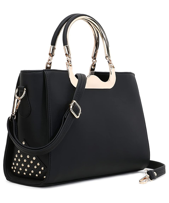 Navy Blue Mid Sized Handbag