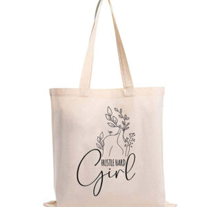 Everyday Printed Beige Tote Bag
